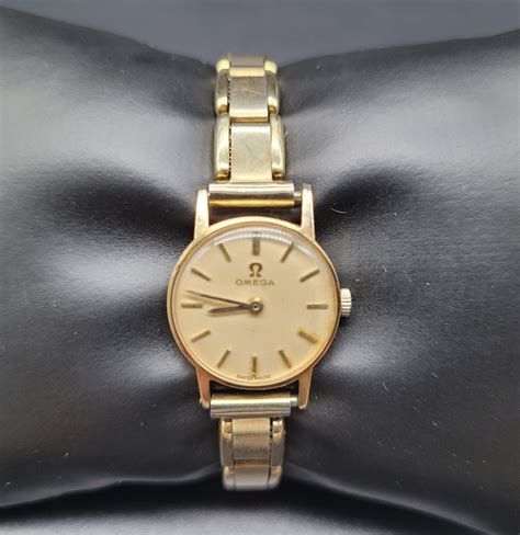 Vintage OMEGA Watch Ladies Gold Tone Swiss Made – KB Antiques & Watches