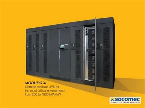 Socomec launches next generation modular UPS solution - for the ...