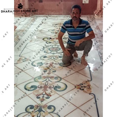 Marble inlay flooring manufacturers & suppliers in India – Dharajyot ...