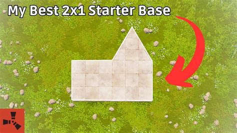 Image result for 2X1 Unlootable TC Rust Base Design