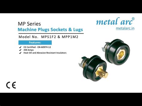 Machine Plugs And Sockets - metal arc - Welding Machine Cable Plugs and ...