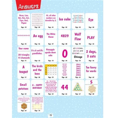 101 Logic Puzzles Activity Book – Popup Kids