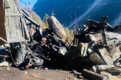 Sixteen Army jawans killed as vehicle falls into gorge in North Sikkim