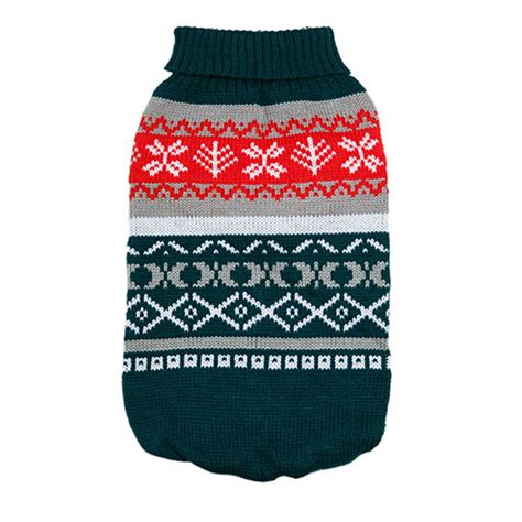 Matoen Christmas Dog Sweaters for Winter, Soft Thickening Warm Pup Dogs ...