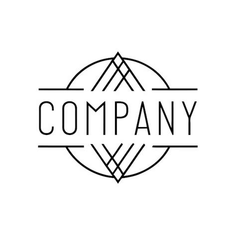 Vecteur de conception de logo minimaliste créatif et élégant pour toute ...