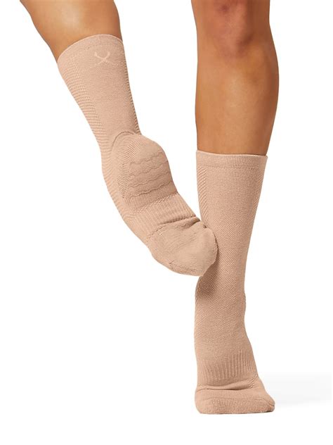 Kids Ballet Socks Natalie Dancewear Kids Skin Tone Dance Socks ...