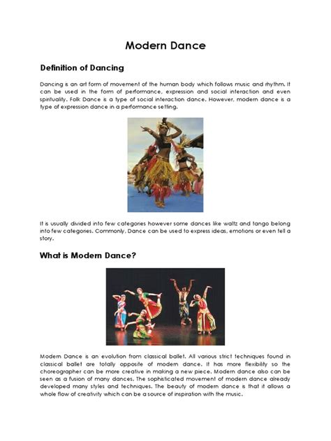 Image result for Beginner Modern Dance Tutorial