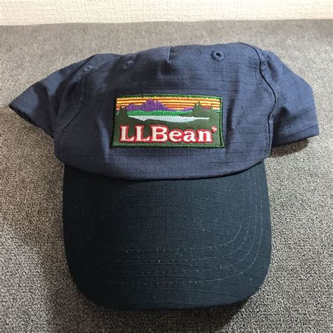 9-18 L.L.Bean エルエルビーン キャップ 帽子 ベースボール ローキャップ ヴィンテージ コットン100%(男性用)｜売買された ...