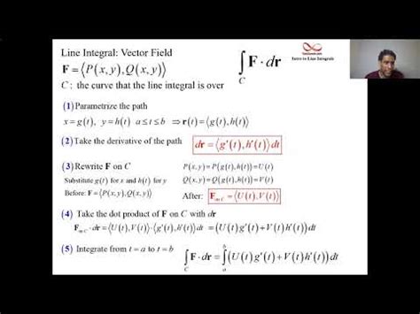 Line Integrals of Vector Fields Examples 的图像结果