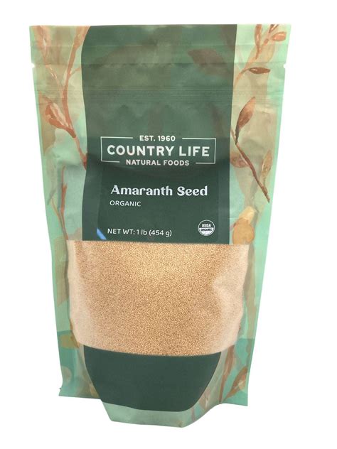 Organic Amaranth Seed | Country Life Natural Foods