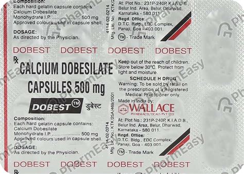 Dobest 500 MG Capsule (10): Uses, Side Effects, Price & Dosage | PharmEasy