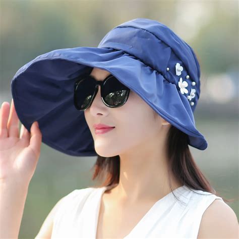 Aliexpress.com : Buy Sun Hats sun visor hat Sun Hats for women with big ...