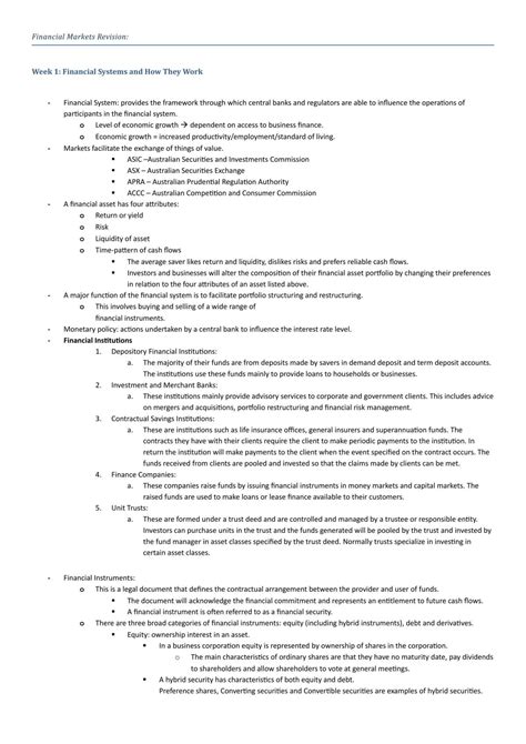 Image result for Financial Markets Tutor2u