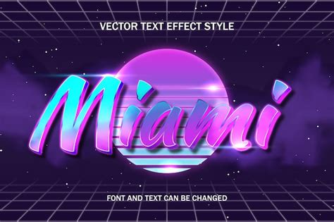 Miami Vice Font Vectors & Illustrations for Free Download | Freepik
