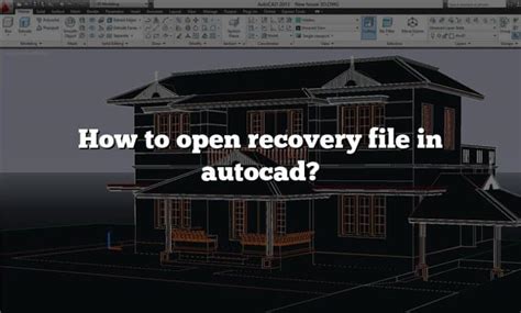 Image result for How to Open Recovery File