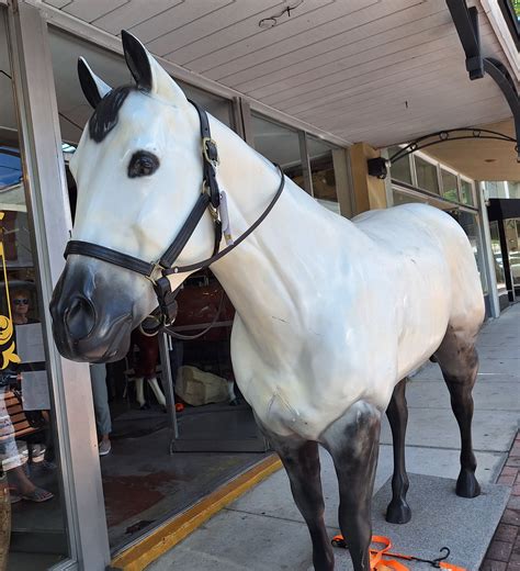 Quarter Horse Life Size Fiberglass in Stock > Life Size Horses > Carousel Workshop