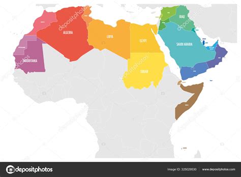 Arabia World Map
