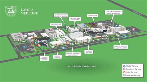 Loyola University Medical Center Map (2017 - 2016) - All Maps
