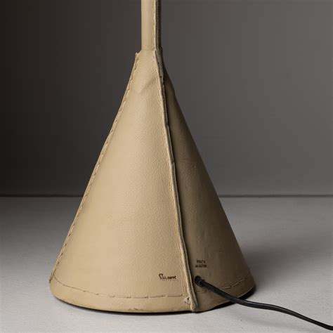 Leather Floor Lamp by Valenti at 1stDibs