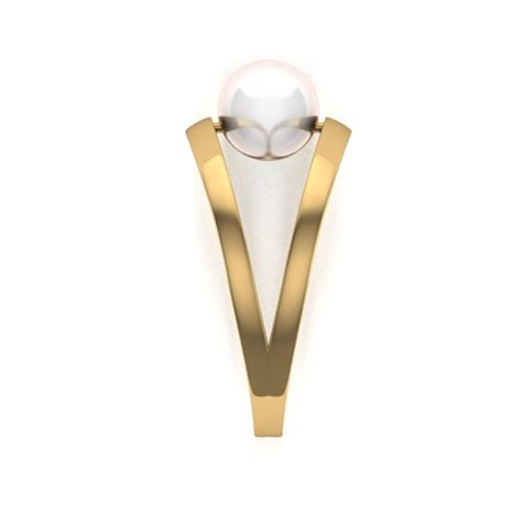Viri Gold Ring Online Jewellery Shopping India | Dishis Designer Jewellery
