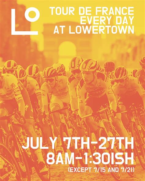 Tour de France Screening at Lowertown, 1031 Broadway, Ann Arbor, MI ...
