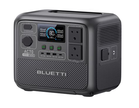 BLUETTI AC70 Portable Power Station | 1000W 768Wh – Mishreeenergy