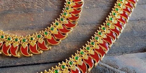 Traditional Palakka Mala - An Ode To Kerala Jewellery | South Indian Jewels