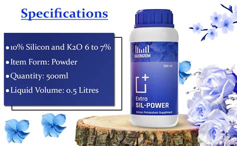 RADONGROW ; Grow Healthy Grow More Sil Power Silicon Supplement for ...