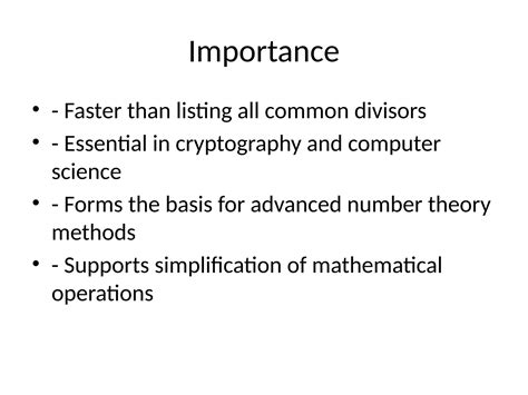 Image result for Euclidean algorithm Applications