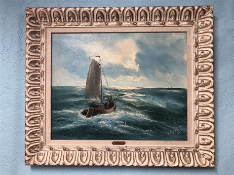 Seascapes oil painting by V. Berk authentic reproduction Art for Sale in Sacramento, CA - OfferUp