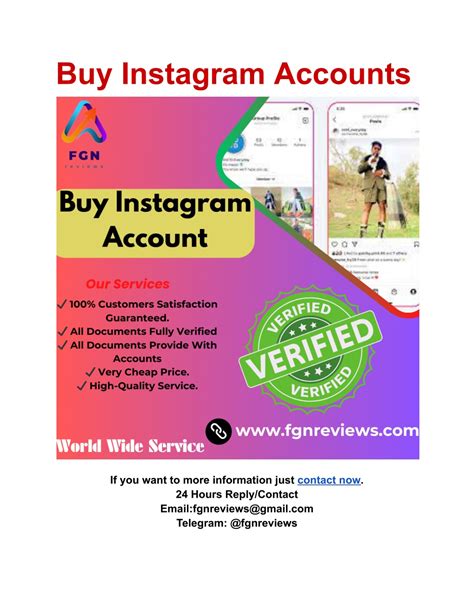PPT - Best 5 Sites to Buy Instagram Accounts PowerPoint Presentation ...