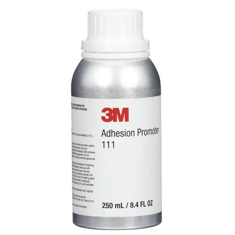 3M™ Adhesion Promoter 111, 250 mL, 4 each 8.45 Ounce bottles ea/Case ...