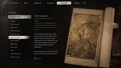 Full List Of Yaoguai Chiefs Wukong Leads In Journey To The West