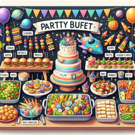 Best Kids Party Food Ideas Buffet | Vondy