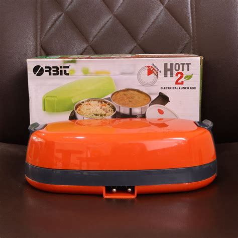 Shop Orbit Electric Lunch Box – Dual Stainless Containers ...