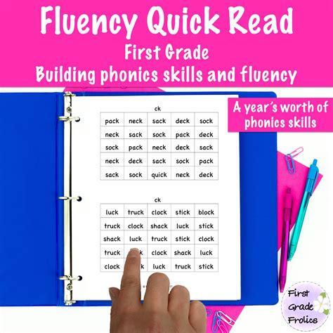 Image result for First Grade Fluency