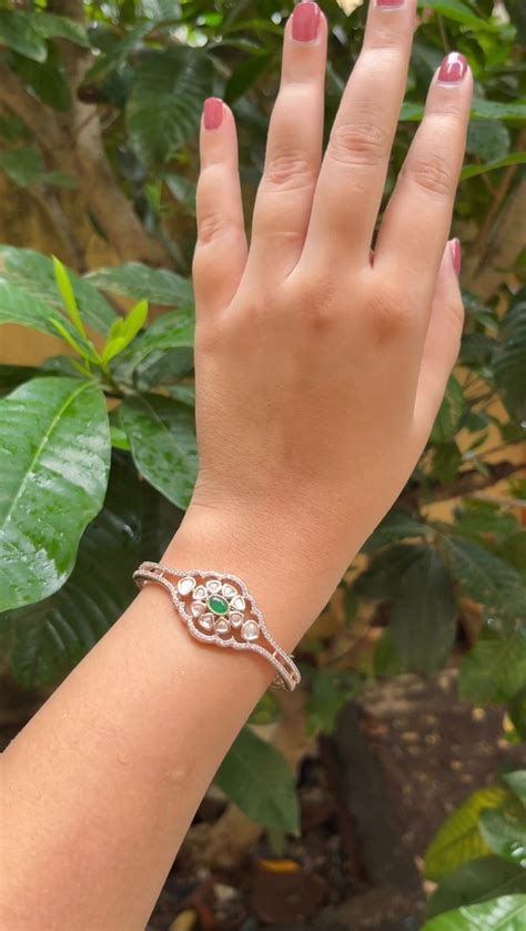 Fleur Kundan Kada – Anayaa Jewels