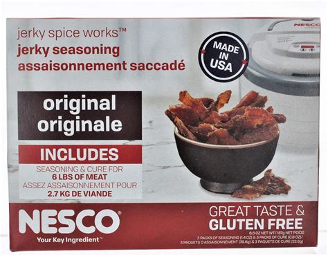 Metalware/Nesco BJ-6 Original Flavor Jerky Spice, 6-Pack - Quantity 6 ...