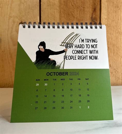Schitt's Creek 2024 Desk Calendar 6 X 6 Desk Calendar - Etsy UK