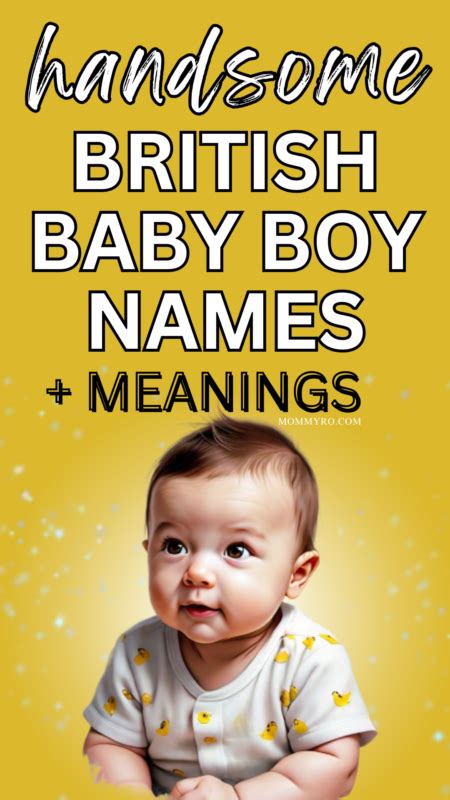 Charming British Baby Boy Names (+Meanings)