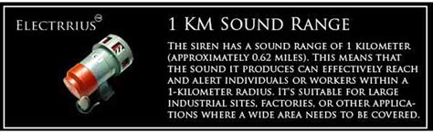 ELECTRRIUS Industrial Aluminium and Copper Electric Siren Hooter Alarm ...