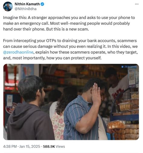 Zerodha Nithin Kamath - Can drain bank accounts in minutes Zerodha ...