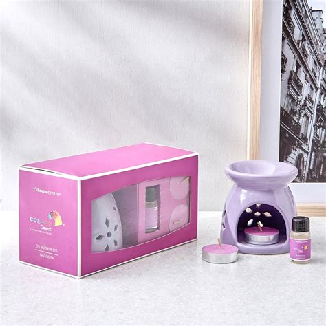 Buy Corsica Colour Connect 4Pcs Lavender Oil Burner Set from Corsica by ...