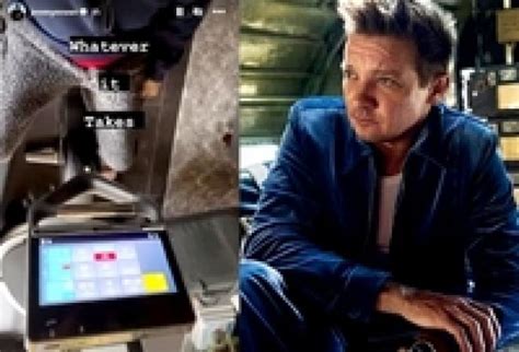 Jeremy Renner shares recovery workout video, says 'Whatever it takes'