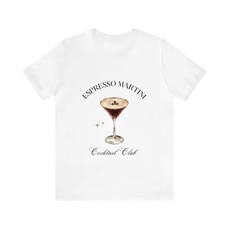 Espresso Martini Shirt, Retro Cocktail Club T-shirt, Tini Time Shirt ...