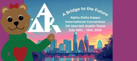 ittle Bear Joins Alpha Delta Kappas International Convention, JW ...
