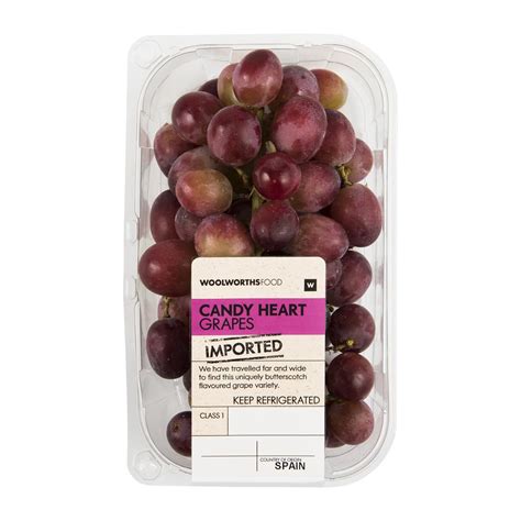 Imported Candy Heart Grapes 500g | Woolworths.co.za