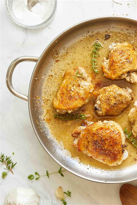 Easy Chicken in Electric Skillet Recipe - Happy Happy Nester