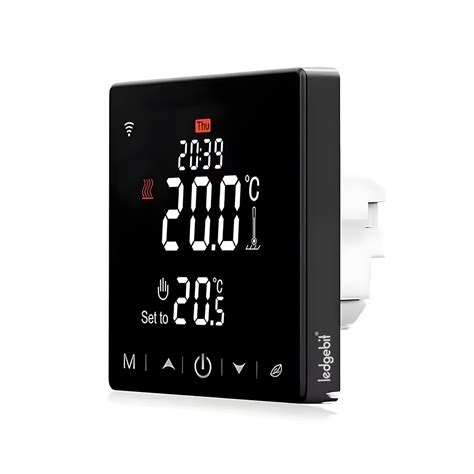 Ledgebit Wi-Fi Smart LCD Thermostat LT-ST03 – Weekly Programmable ...