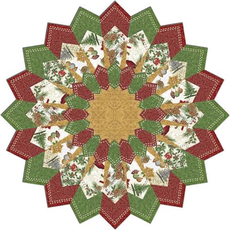 Christmas Table Topper Quilt Pattern 的图像结果